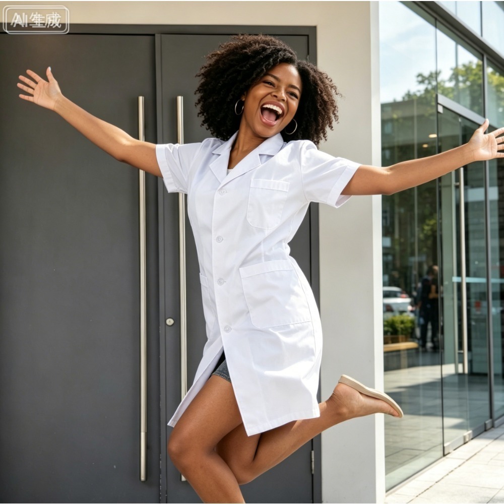 Women White Lab Coat, Long Sle - огляд і ціна Medical Lab Professional