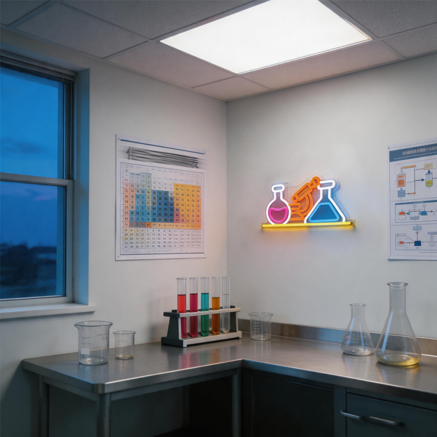 Laboratory Equipment Led Neon  - огляд і ціна Medical Lab Assistant