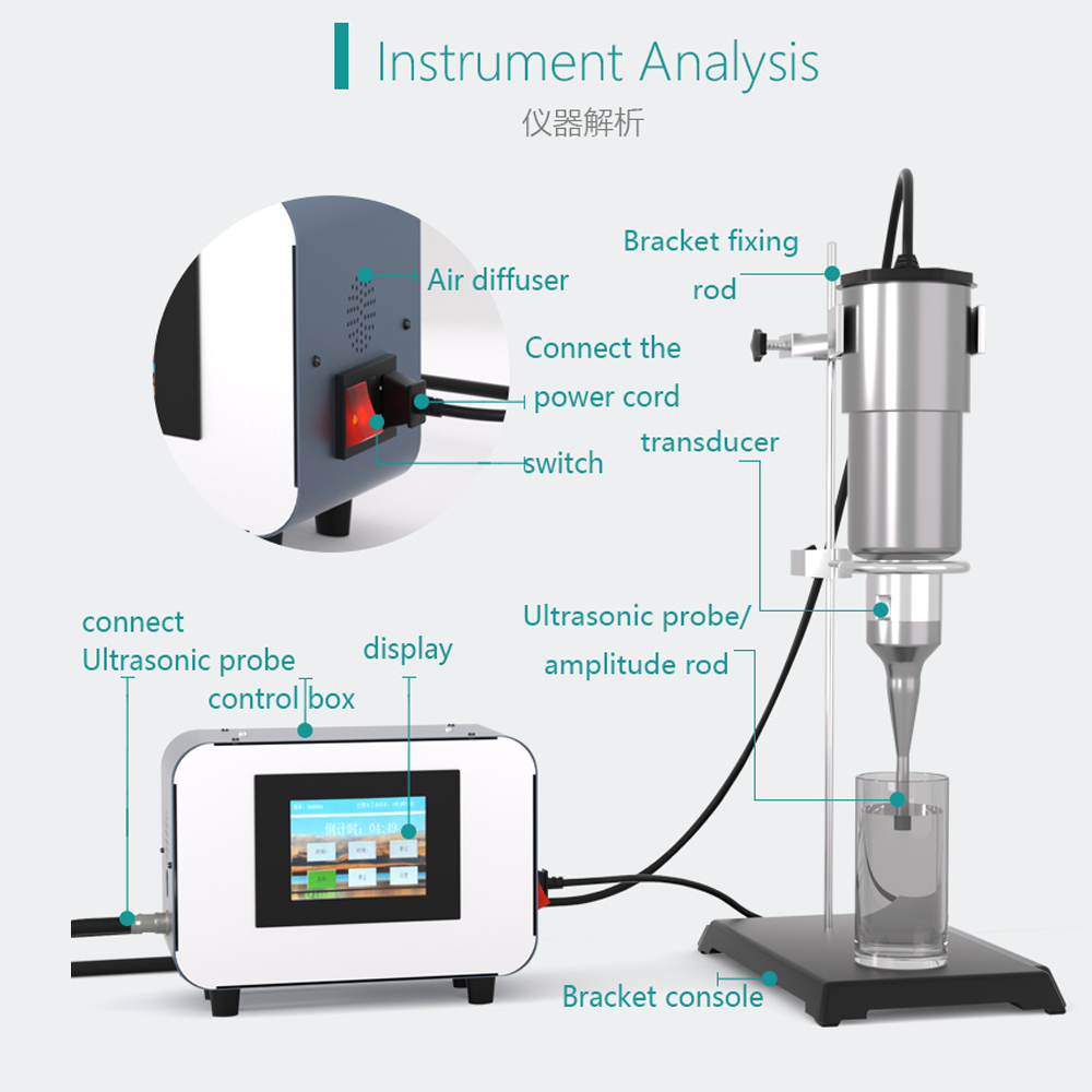 35KHz Lab Ultrasonic Emulsifie - огляд і ціна Ultrasonic Cleaner Lab