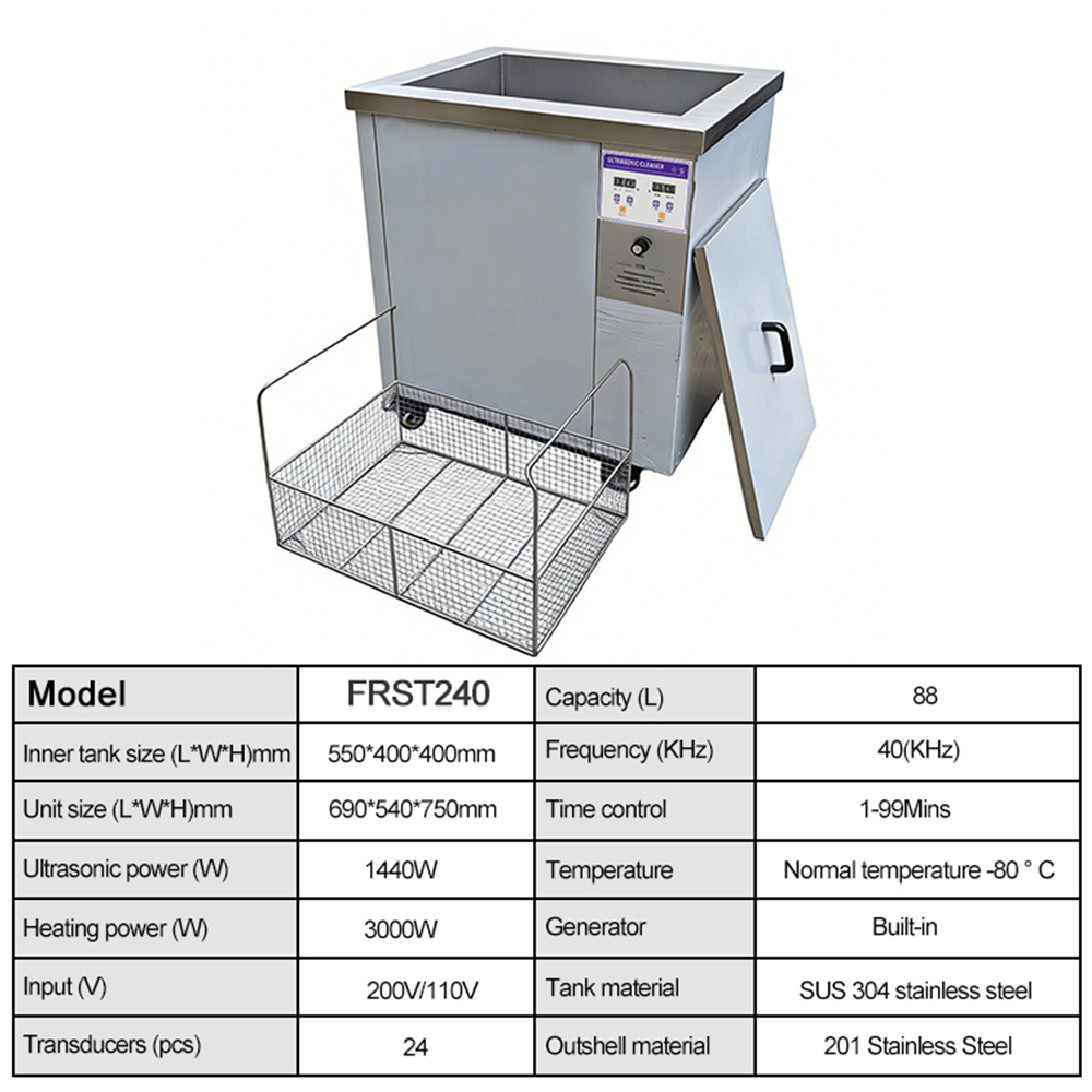 Ultrasonic Cleaner Machine Ind - огляд і ціна Ultrasonic Cleaner Lab