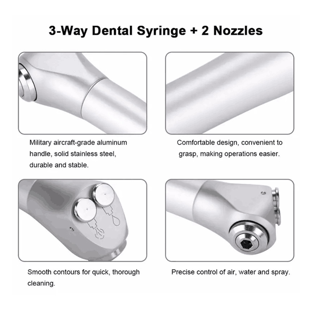 PIORPOY Dental Syringe Air Wat - огляд і ціна Ultrasonic Cleaner Lab