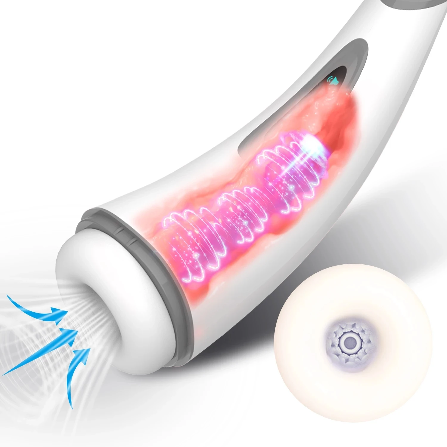 Men Sucking Masturbator Automa - огляд і ціна Suction Machine Medical